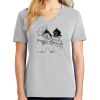 1-Hr Ladies V-Neck T-Shirt Thumbnail