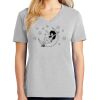 1-Hr Ladies V-Neck T-Shirt Thumbnail