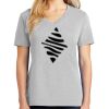 1-Hr Ladies V-Neck T-Shirt Thumbnail