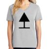 1-Hr Ladies V-Neck T-Shirt Thumbnail