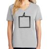 1-Hr Ladies V-Neck T-Shirt Thumbnail