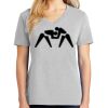 1-Hr Ladies V-Neck T-Shirt Thumbnail