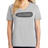 1-Hr Ladies V-Neck T-Shirt Thumbnail