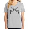 1-Hr Ladies V-Neck T-Shirt Thumbnail