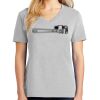 1-Hr Ladies V-Neck T-Shirt Thumbnail