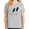 1-Hr Ladies V-Neck T-Shirt Thumbnail