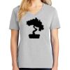 1-Hr Ladies V-Neck T-Shirt Thumbnail