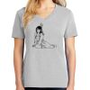 1-Hr Ladies V-Neck T-Shirt Thumbnail