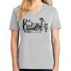 1-Hr Ladies V-Neck T-Shirt Thumbnail