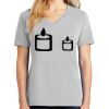 1-Hr Ladies V-Neck T-Shirt Thumbnail