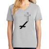 1-Hr Ladies V-Neck T-Shirt Thumbnail