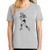 1-Hr Ladies V-Neck T-Shirt Thumbnail