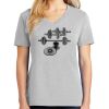 1-Hr Ladies V-Neck T-Shirt Thumbnail