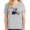 1-Hr Ladies V-Neck T-Shirt Thumbnail