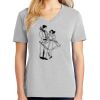 1-Hr Ladies V-Neck T-Shirt Thumbnail