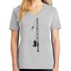 1-Hr Ladies V-Neck T-Shirt Thumbnail