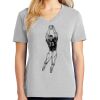 1-Hr Ladies V-Neck T-Shirt Thumbnail