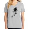 1-Hr Ladies V-Neck T-Shirt Thumbnail