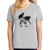 1-Hr Ladies V-Neck T-Shirt Thumbnail