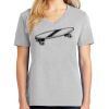 1-Hr Ladies V-Neck T-Shirt Thumbnail