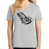 1-Hr Ladies V-Neck T-Shirt Thumbnail