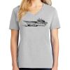 1-Hr Ladies V-Neck T-Shirt Thumbnail