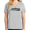 1-Hr Ladies V-Neck T-Shirt Thumbnail