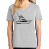 1-Hr Ladies V-Neck T-Shirt Thumbnail