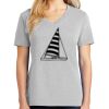 1-Hr Ladies V-Neck T-Shirt Thumbnail