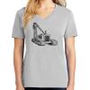 1-Hr Ladies V-Neck T-Shirt Thumbnail