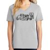 1-Hr Ladies V-Neck T-Shirt Thumbnail