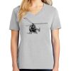 1-Hr Ladies V-Neck T-Shirt Thumbnail