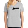 1-Hr Ladies V-Neck T-Shirt Thumbnail