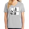 1-Hr Ladies V-Neck T-Shirt Thumbnail