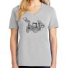 1-Hr Ladies V-Neck T-Shirt Thumbnail