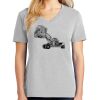 1-Hr Ladies V-Neck T-Shirt Thumbnail