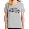 1-Hr Ladies V-Neck T-Shirt Thumbnail