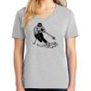 1-Hr Ladies V-Neck T-Shirt Thumbnail