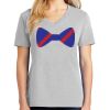 1-Hr Ladies V-Neck T-Shirt Thumbnail