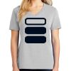 1-Hr Ladies V-Neck T-Shirt Thumbnail