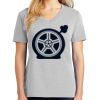 1-Hr Ladies V-Neck T-Shirt Thumbnail