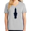 1-Hr Ladies V-Neck T-Shirt Thumbnail