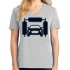 1-Hr Ladies V-Neck T-Shirt Thumbnail