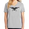 1-Hr Ladies V-Neck T-Shirt Thumbnail