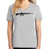 1-Hr Ladies V-Neck T-Shirt Thumbnail