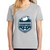 1-Hr Ladies V-Neck T-Shirt Thumbnail