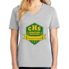 1-Hr Ladies V-Neck T-Shirt Thumbnail