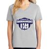 1-Hr Ladies V-Neck T-Shirt Thumbnail