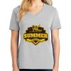 1-Hr Ladies V-Neck T-Shirt Thumbnail