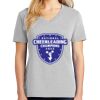 1-Hr Ladies V-Neck T-Shirt Thumbnail